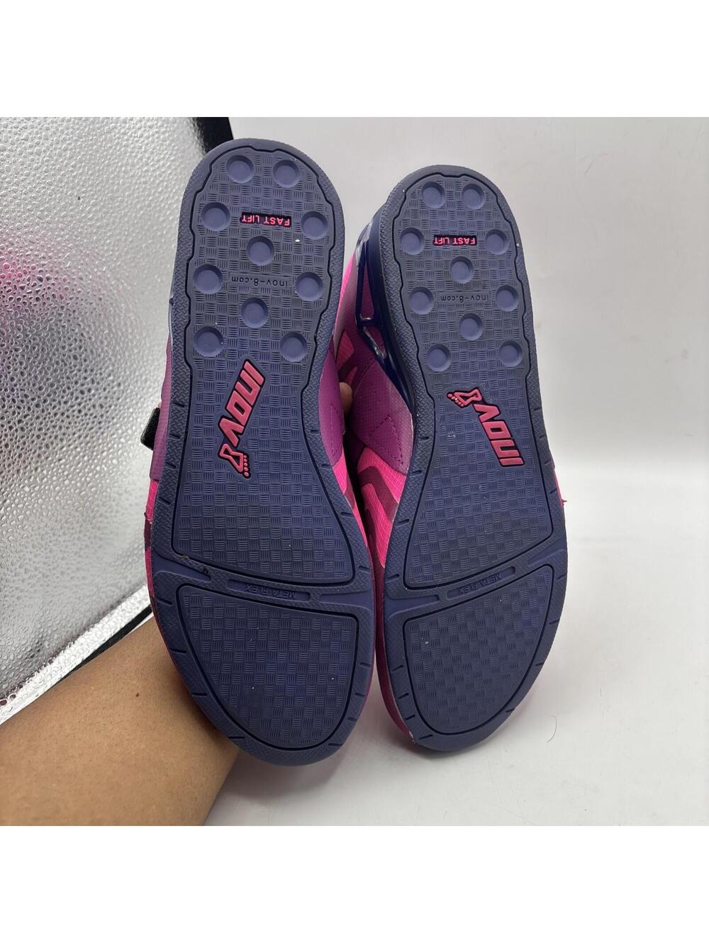 Inov-8 Fastlift 335 Woman's Weightlifting Shoes Pink/Purple Size 8.5 - Picture 5 of 10